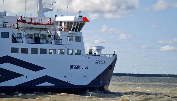 Пором з президентом Естонії на борту невдало увійшов в порт: розбиті машина і причал