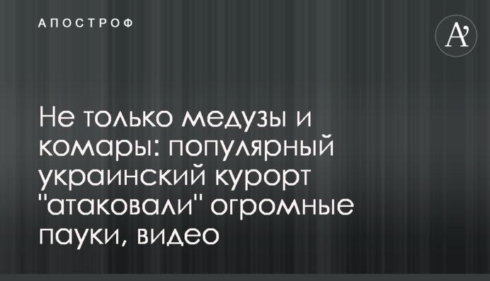 Не только медузы и комары: популярный украинский курорт 
