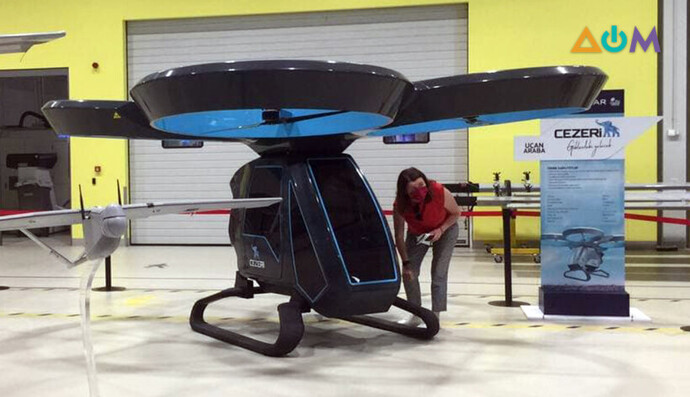 ​В Турции впервые испытали летающую машину с искусственным интеллектом: фото