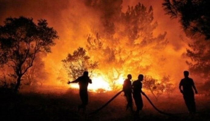 Пожежі на курортах в Туреччині: опубліковано карту