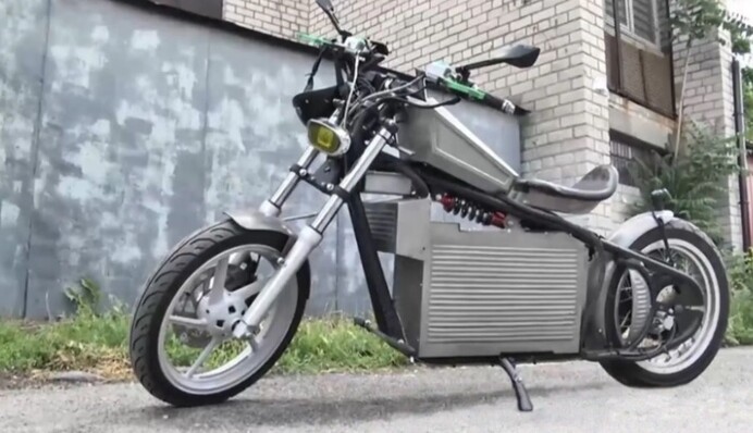 В Україні умілець створив незвичайний електробайк - розганяється до 105 км/год: фото і відео