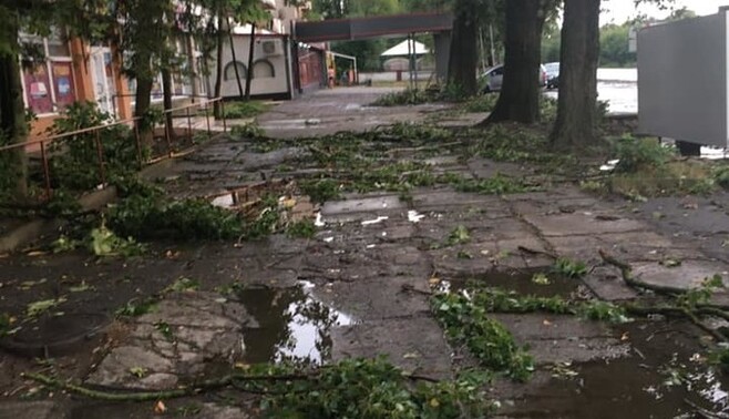 По Закарпатью пронесся разрушительный ураган: фото и видео последствий стихии
