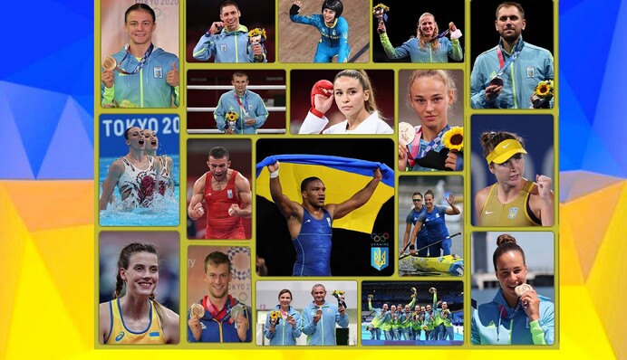 Всі медалі України на Олімпійських іграх-2020 у Токіо