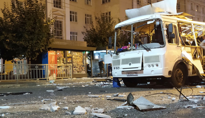 Взрыв автобуса в Воронеже: число пострадавших возросло, есть первая погибшая, видео