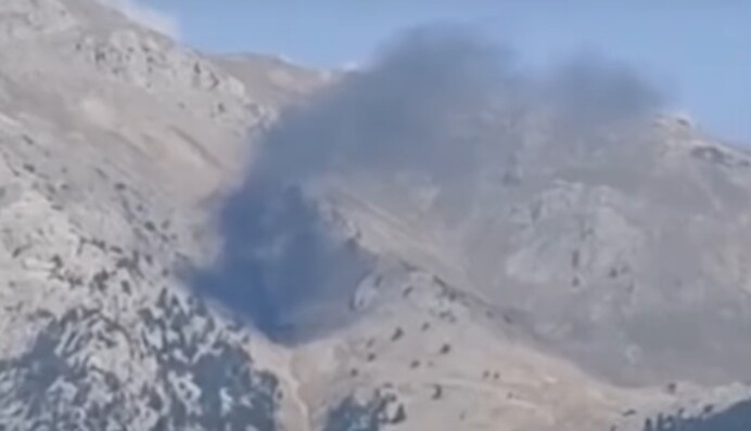 Падіння в Туреччині літака зі співробітниками Міноборони РФ: момент катастрофи потрапив на відео