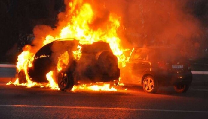 У Запорізькій області сталося страшне ДТП: четверо людей згоріли живцем