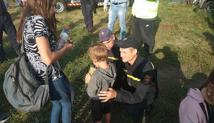 Спасатели нашли мальчика, потерявшегося под Сумами: фото