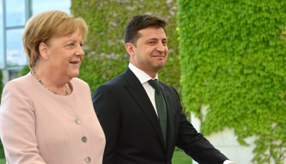 Що сказали Зеленський і Меркель на спільному брифінгу: головні тези