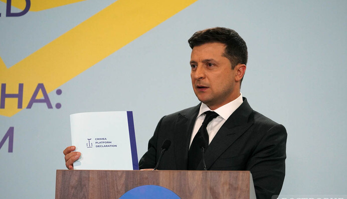 Полуостров сейчас - пороховая бочка: главные тезисы выступления Зеленского на Крымской платформе