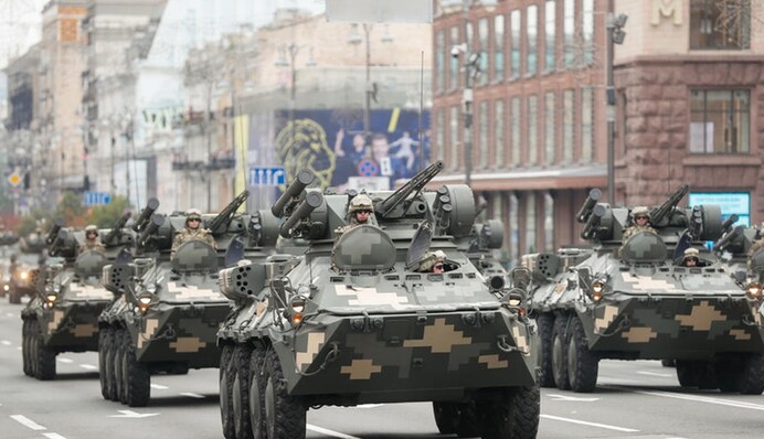 Парад до Дня незалежності в Києві: повне відео Апостроф TV