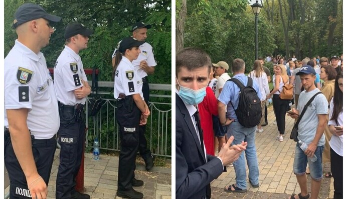 У Києві скандал через святковий концерту Бочеллі - людей обдурили: фото і відео