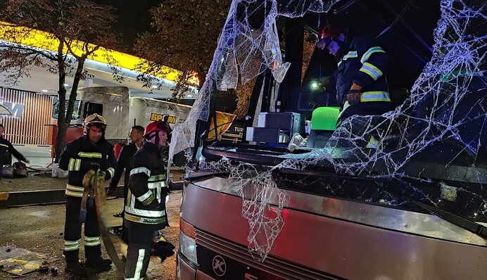 ДТП с автобусом 