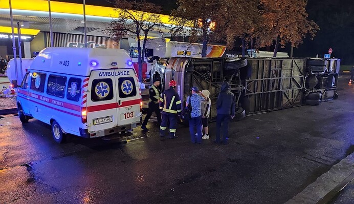 ДТП с автобусом 