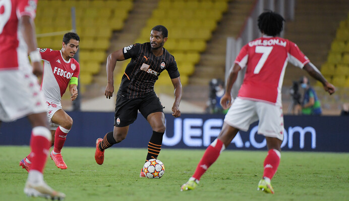 Шахтер - Монако - 2-2 видео голов