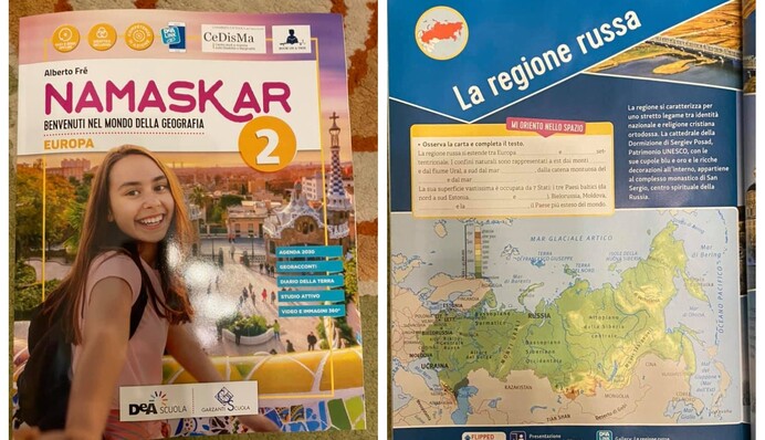 Скандал в Италии: в школьном учебнике Украину назвали "частью России"