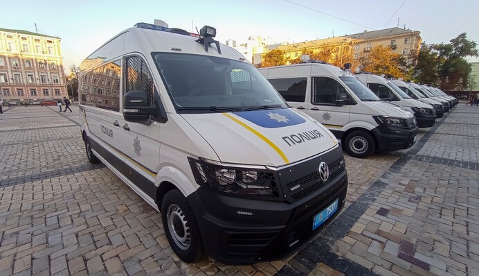 Нацполіція отримає автомобілі і спецтехніку з Європи: фото