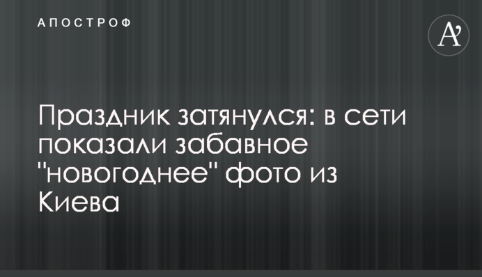 Праздник затянулся: в сети показали забавное 
