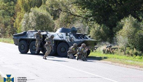 Учились бороться с диверсантами - СБУ провела масштабные учения на границе с Россией: фото и видео