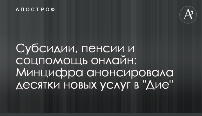 Субсидии, пенсии и соцпомощь онлайн: Минцифра анонсировала десятки новых услуг в 