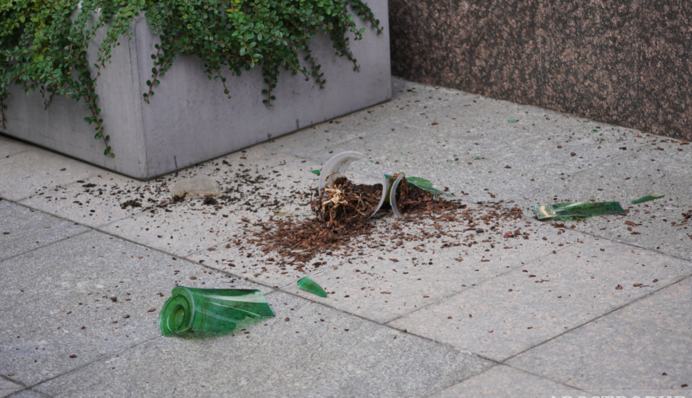 На акции протеста у 