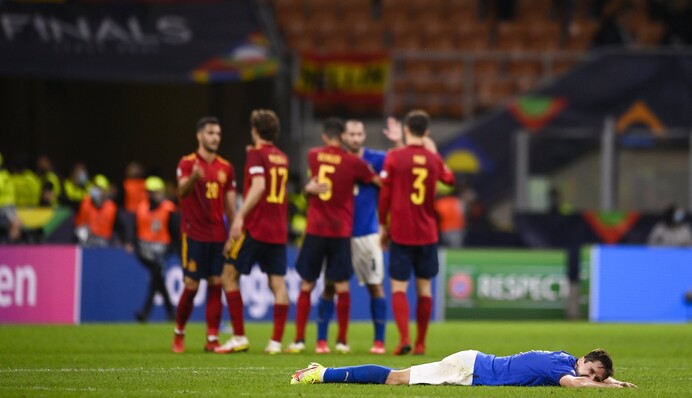 Конец рекорда: Испания не пустила чемпиона Европы в финал Лиги наций, видео