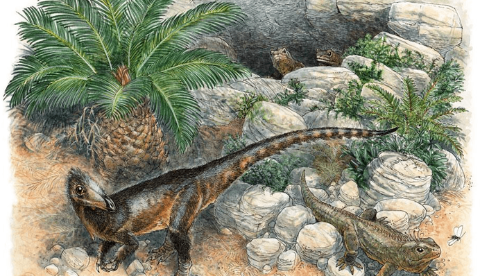 Ученые открыли новый вид динозавра-карлика и дали интересное название: фото