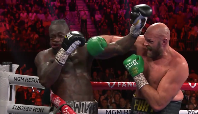 Фьюри -Уайлдер: видео жесткого нокаута
