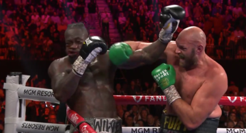 Ф'юрі -Уайлдер: відео жорсткого нокауту