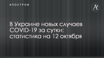 В Україні майже 12 тисяч нових випадків COVID-19 за добу: статистика на 12 жовтня