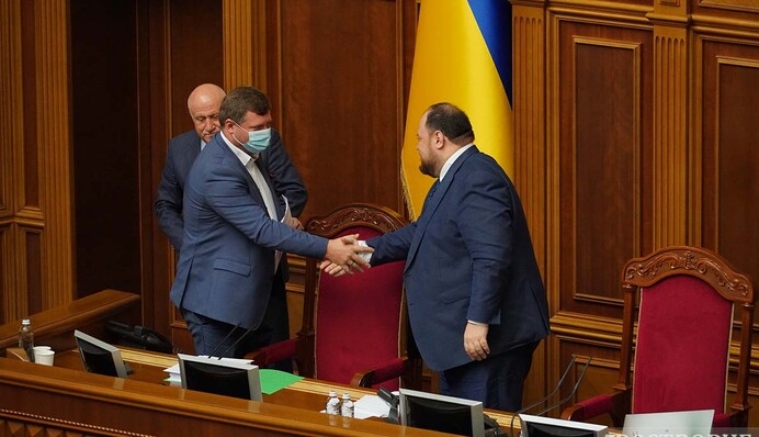Глава "Слуги народа" избран первым вице-спикером Рады