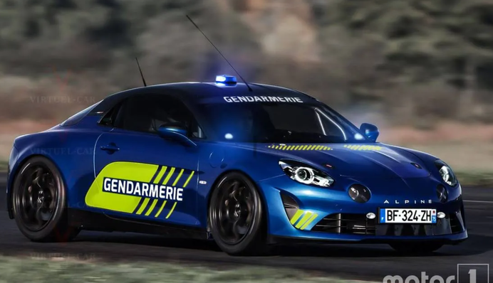 Во Франции полицию пересадят на современные спорткары: фото