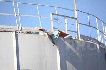 У Донецьку пролунав вибух на нафтобазі - окупанти звинуватили ЗСУ: фото