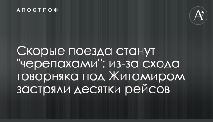 Швидкі поїзди стануть 