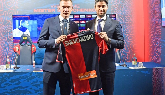 Найстаріший клуб Італії представив Шевченка: відео