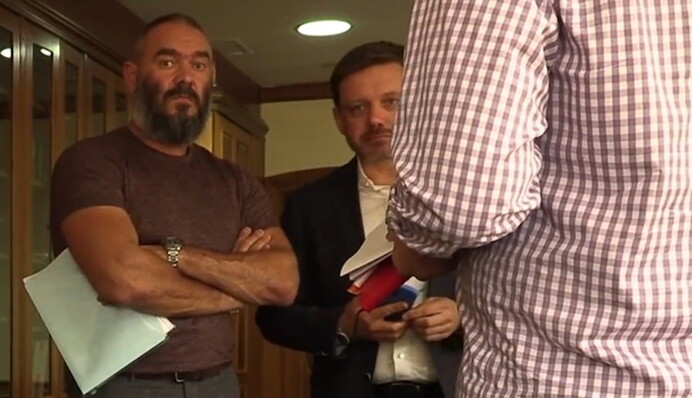 Нападение на журналистов у главы 