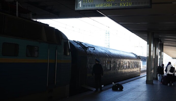 Повернувся лише один вагон: поїзд із Варшави зламався по дорозі до Києва