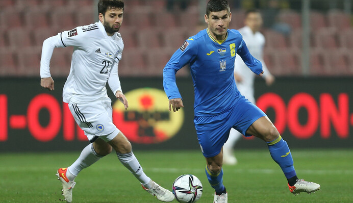 Украина вышла в плей-офф отбора на чемпионат мира-2022