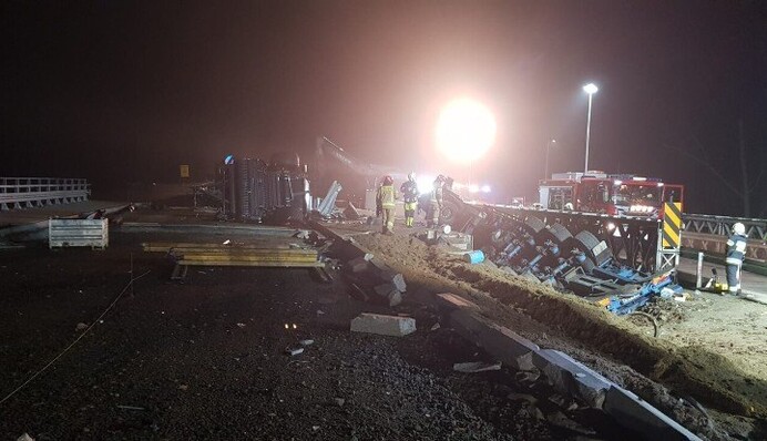 В Польше пьяный украинец устроил масштабное ДТП: ущерба - на миллионы