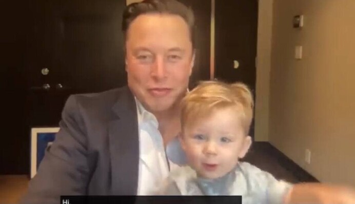 Ілон Маск потрапив у курйозну ситуацію з маленьким сином: зворушливе відео