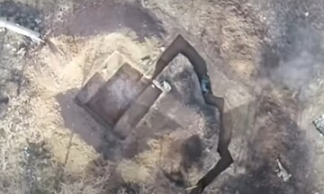 "Привіт" окупантам: з'явилося відео удару з повітря по бойовиках на Донбасі