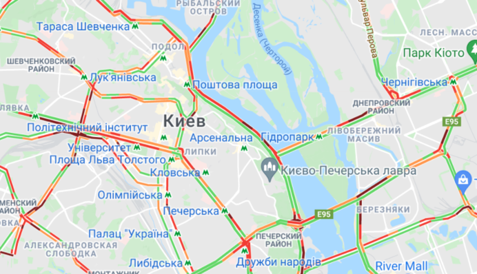 Мости у Києві 