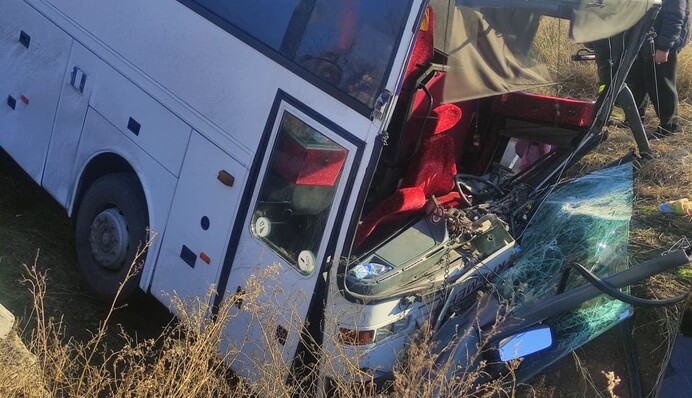 На трассе Киев-Харьков произошло страшное ДТП с автобусом - есть пострадавшие