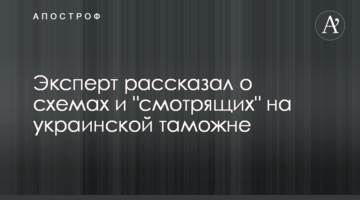 Эксперт рассказал о схемах и "смотрящих" на украинской таможне