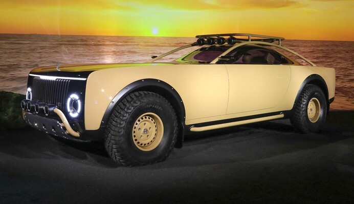 Шесть метров в длину и топор в салоне: Maybach представил необычный внедорожник, фото