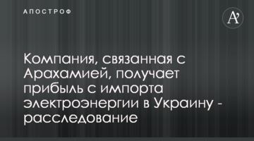 Компания, связанная с Арахамией, получает прибыль с импорта электроэнергии в Украину - расследование
