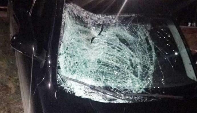 Під Черніговом депутат збив на смерть велосипедиста та хотів втекти з місця ДТП, фото