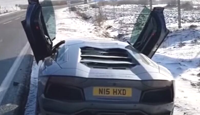 На Lamborghini Aventador в Буковель: британец повторил невероятную поездку, фото