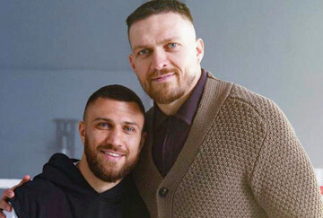 Британський художник представив Усика та Ломаченка у несподіваних образах: фото