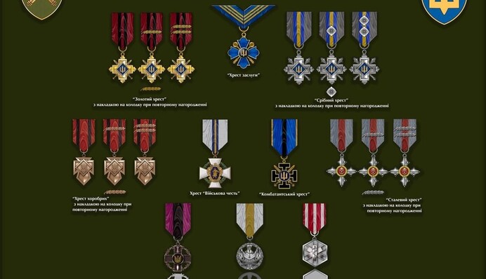 В Украине вводят новую систему наград: кому и что будут вручать, фото