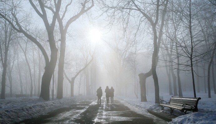 ​Дощ, ожеледиця і туман: якою буде погода на початку 2022 року